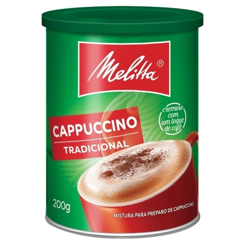 Detalhes do produto Cappuccino Pt 200Gr Melitta Tradicional