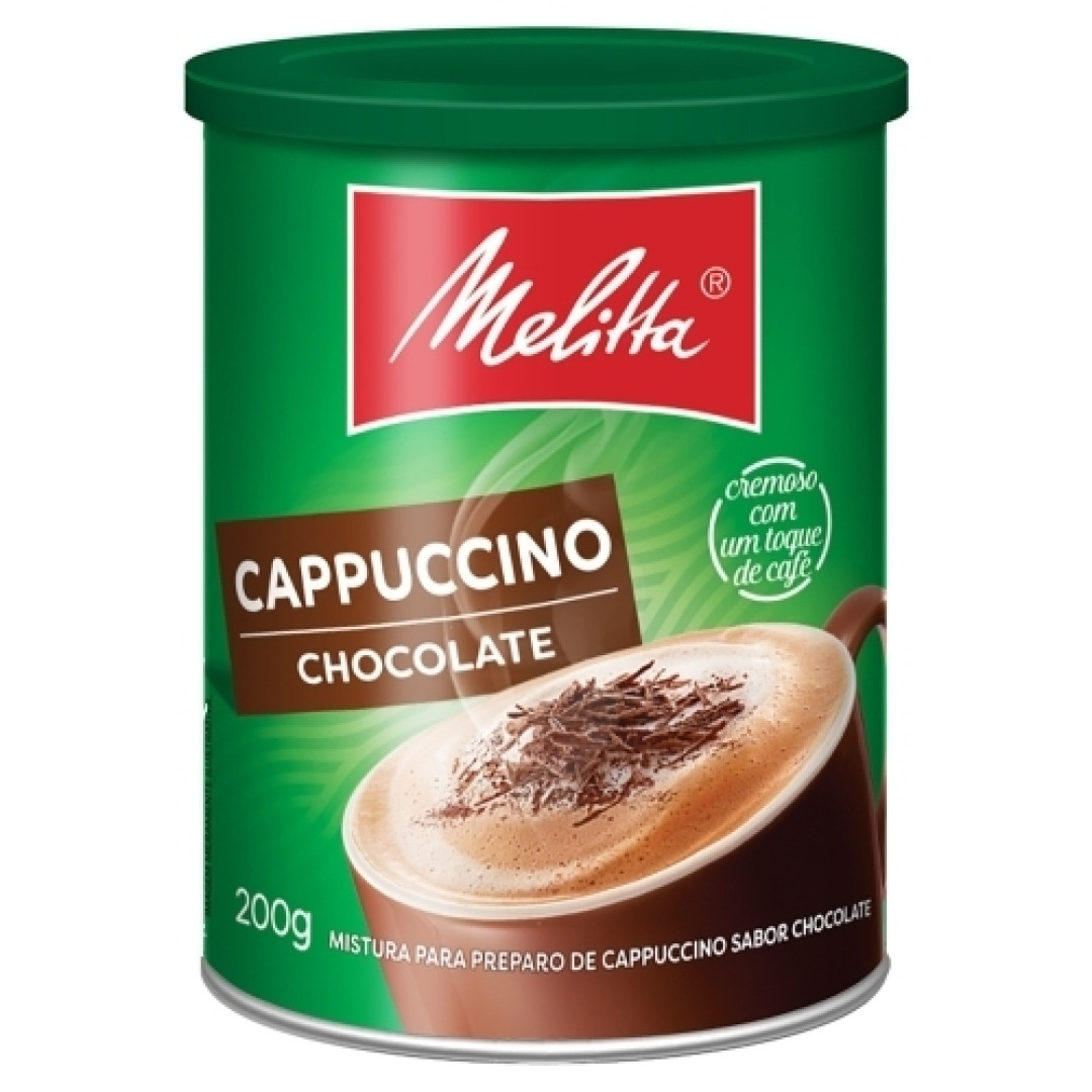 Detalhes do produto Cappuccino Pt 200Gr Melitta Chocolate
