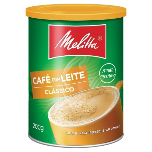 Detalhes do produto Cappuccino Pt 200Gr Melitta Cafe.leite