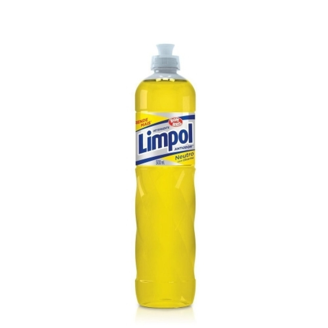Detalhes do produto Lava Louca Liq Limpol 500Ml Bom Bril Neutro