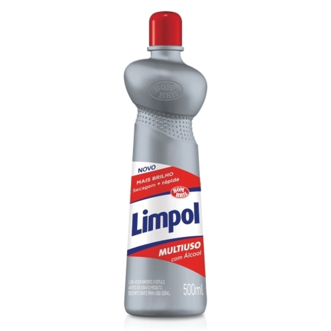 Detalhes do produto Multiuso Limpol 500Ml Bom Bril Com Alcool