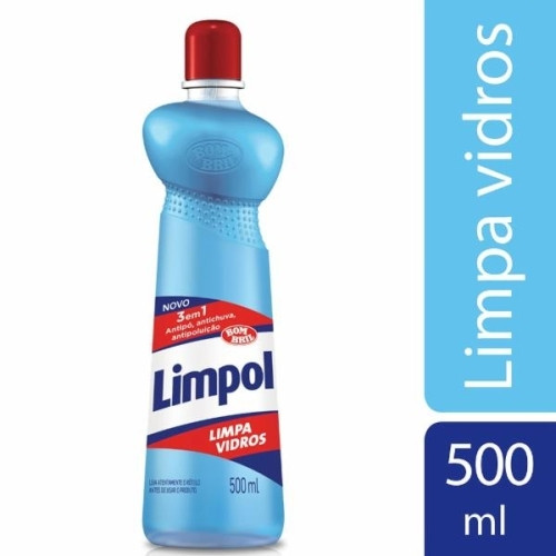 Detalhes do produto Limpa Vidro Limpol 3X1 500Ml Bom Bril .