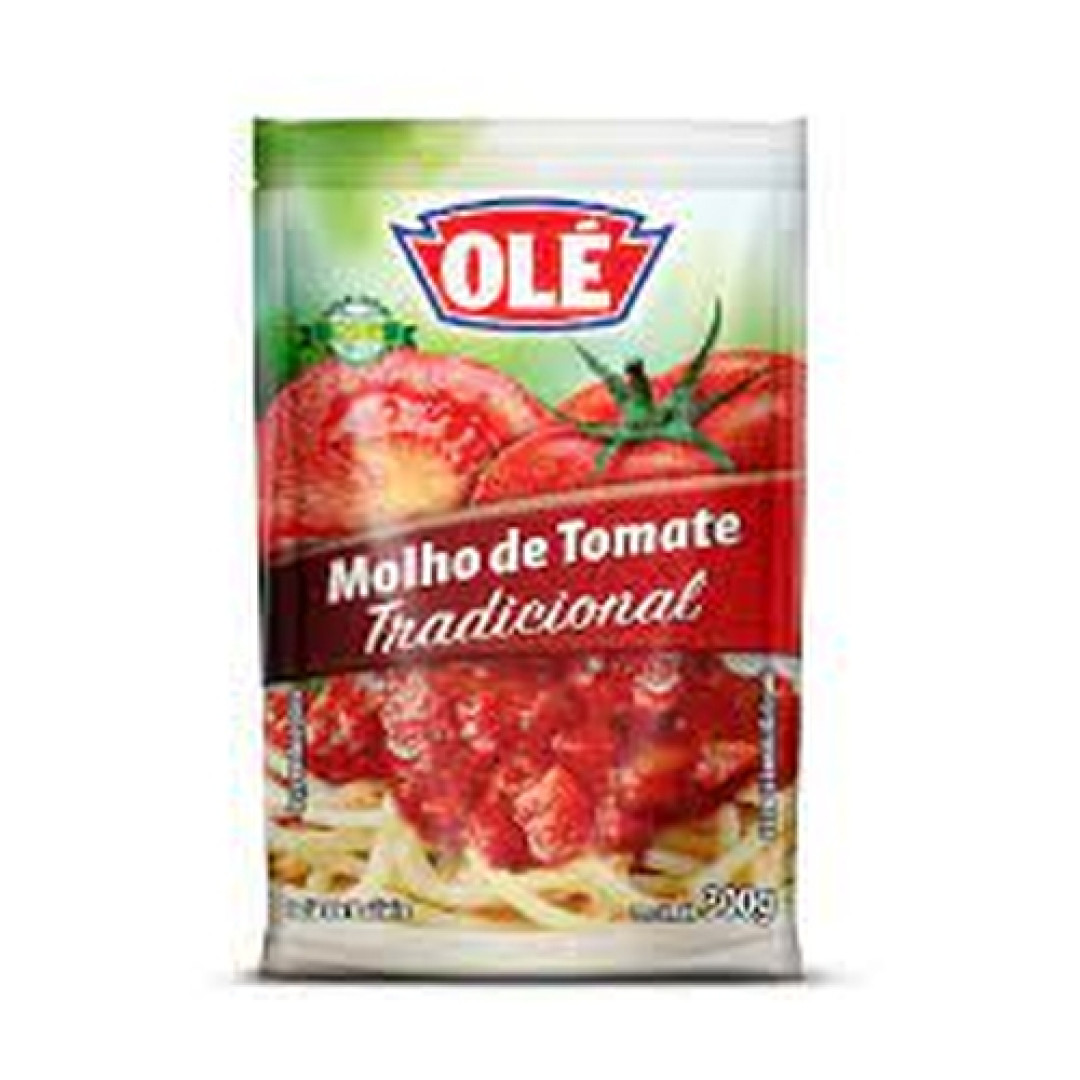 Detalhes do produto Molho Tomate 300Gr Ole Tradicional