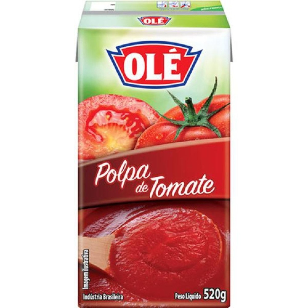 Detalhes do produto Polpa Tomate 520Gr Ole .