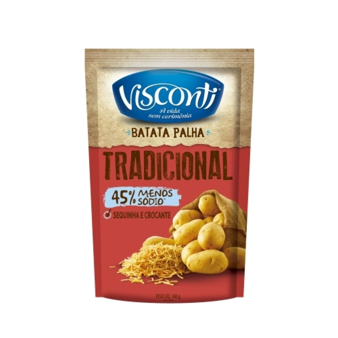 Detalhes do produto Batata Palha 140Gr Visconti Tradicional