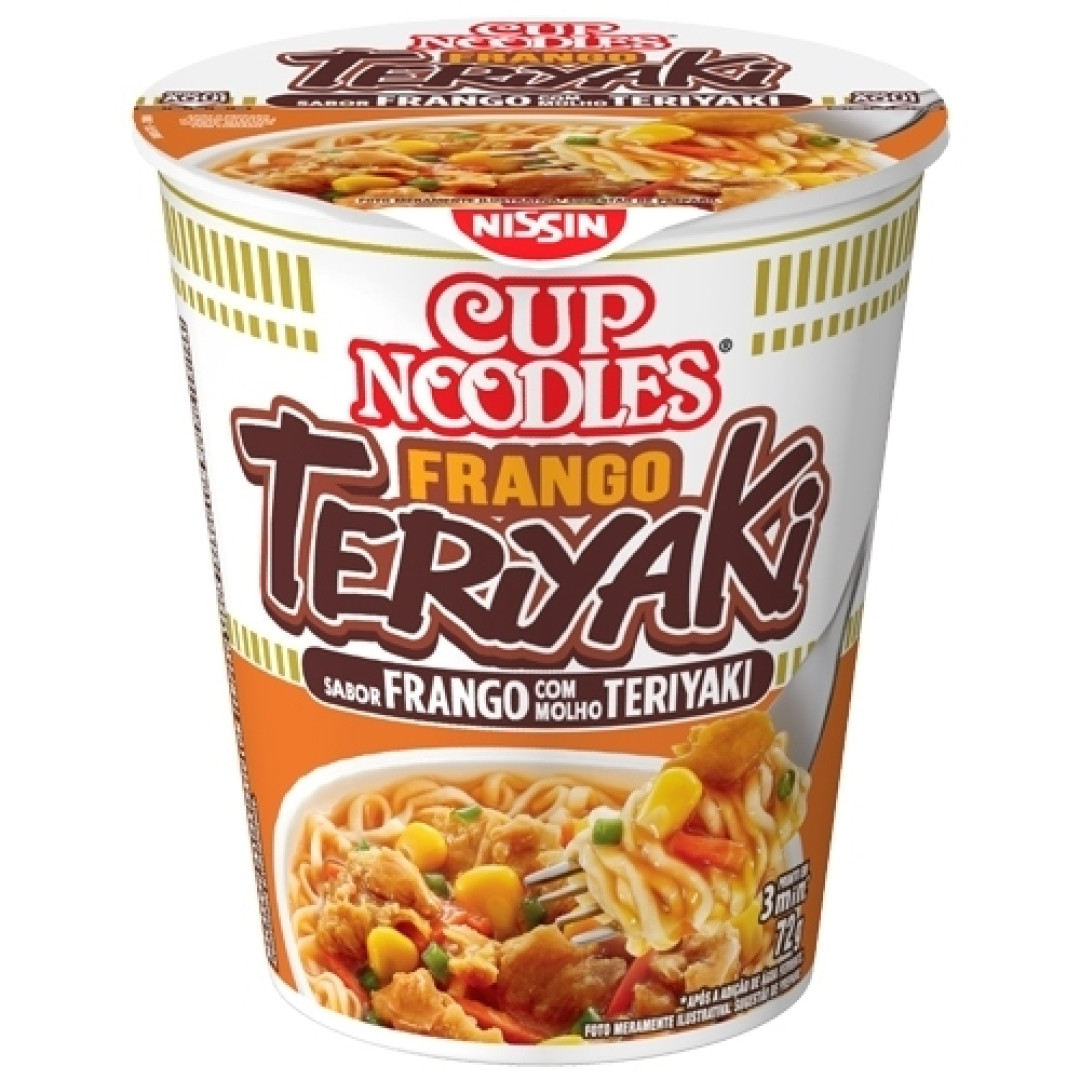 Detalhes do produto Macarrao Inst Cup Noodles 72Gr Nissin Frango Teriyaki