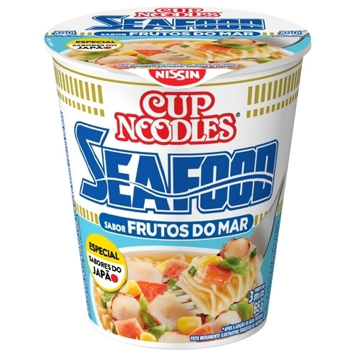 Detalhes do produto Macarrao Inst Cup Noodles 65Gr Nissin Frutos Do Mar