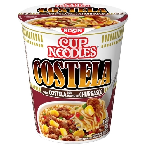 Detalhes do produto Macarrao Inst Cup Noodles 68Gr Nissin Costela Churras