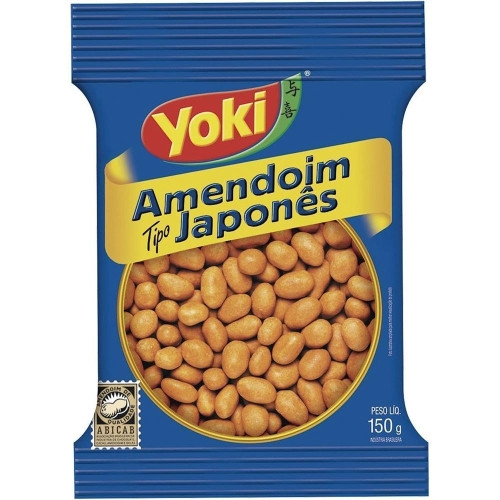 Detalhes do produto Amendoim Japones 150Gr Yoki Salgado