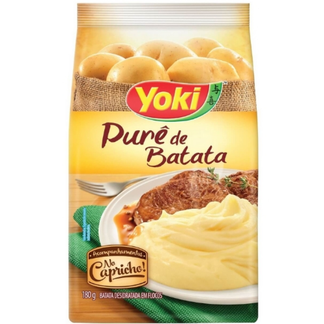 Detalhes do produto Mistura Pure Batata 180Gr Yoki .