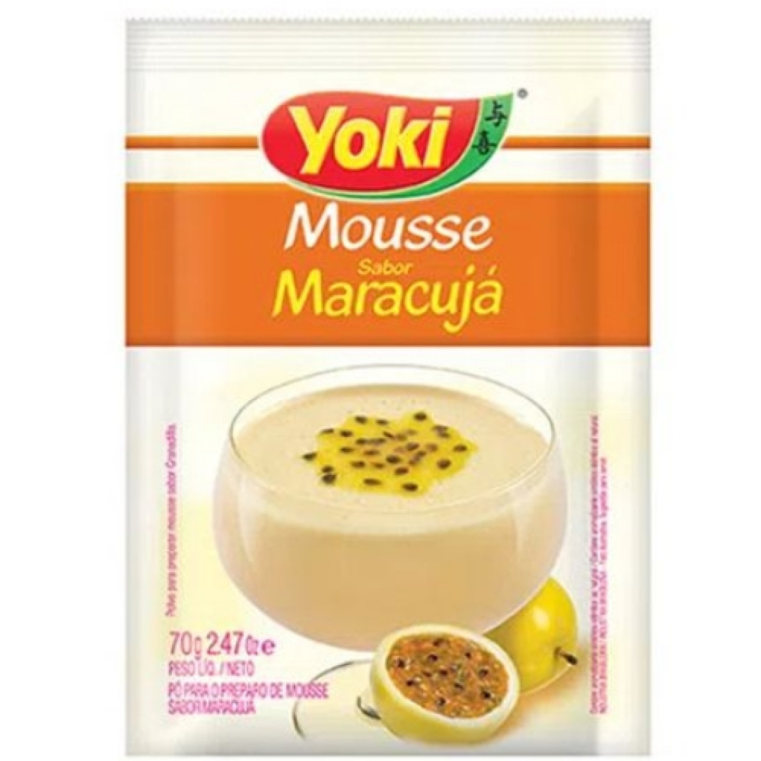 Detalhes do produto Mistura Mousse Pc 70Gr Yoki Maracuja