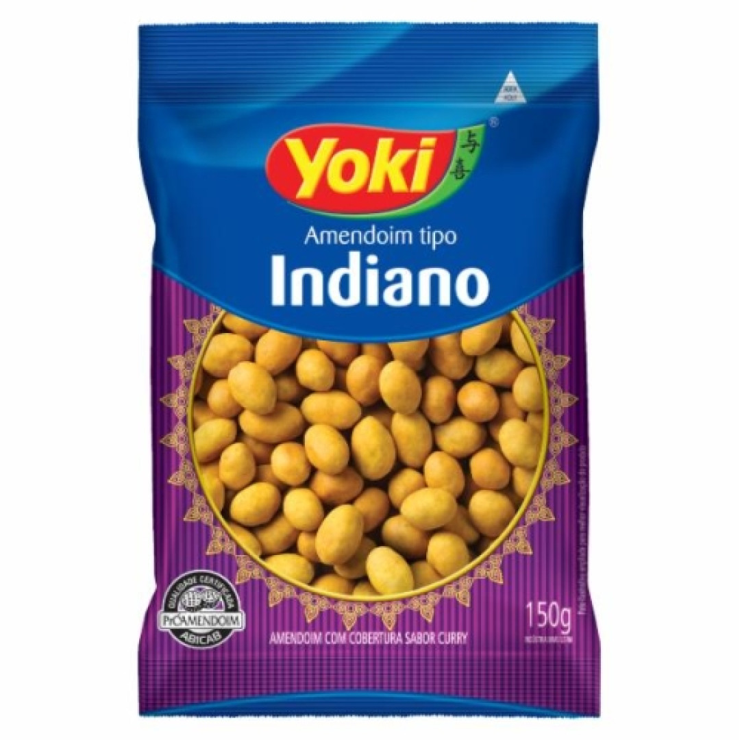Detalhes do produto Amendoim Indiano 150Gr Yoki Curry