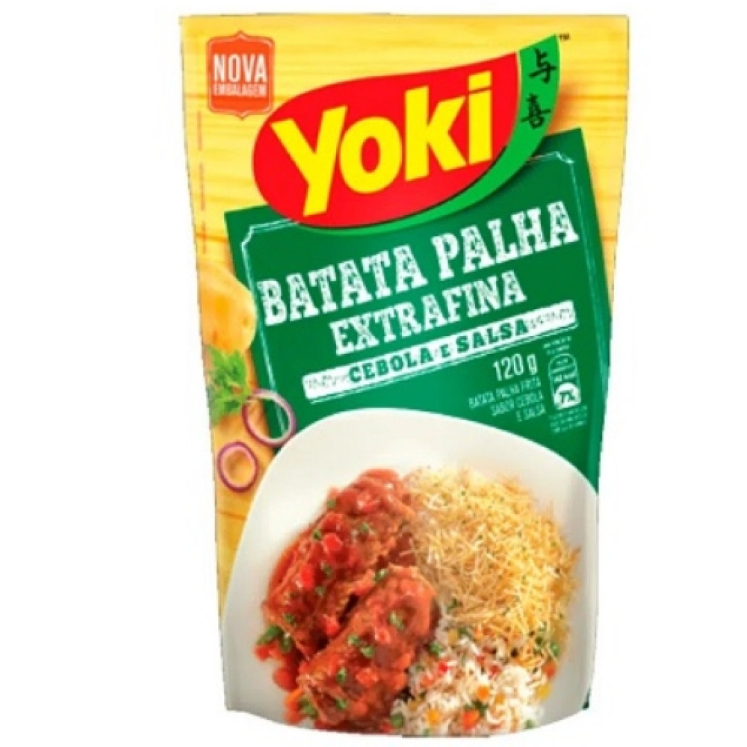 Detalhes do produto Batata Palha Extra Fina 120Gr Yoki Ceb.salsa
