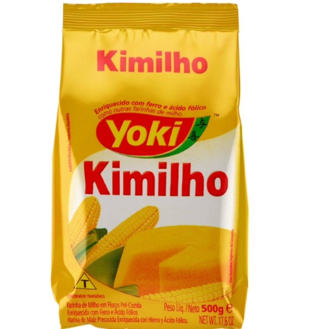 Detalhes do produto Farinha Milho Kimilho 500Gr Yoki .