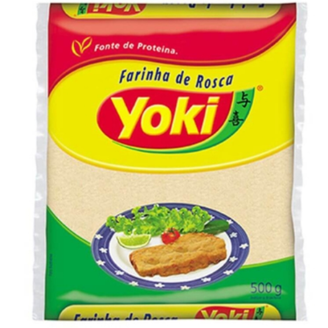 Detalhes do produto Farinha Rosca 500Gr Yoki .
