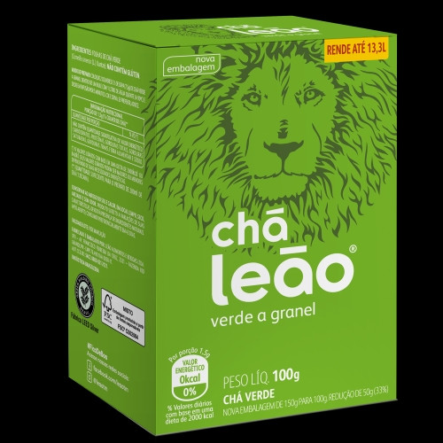 Detalhes do produto Cha Granel 100Gr Leao Cha Verde