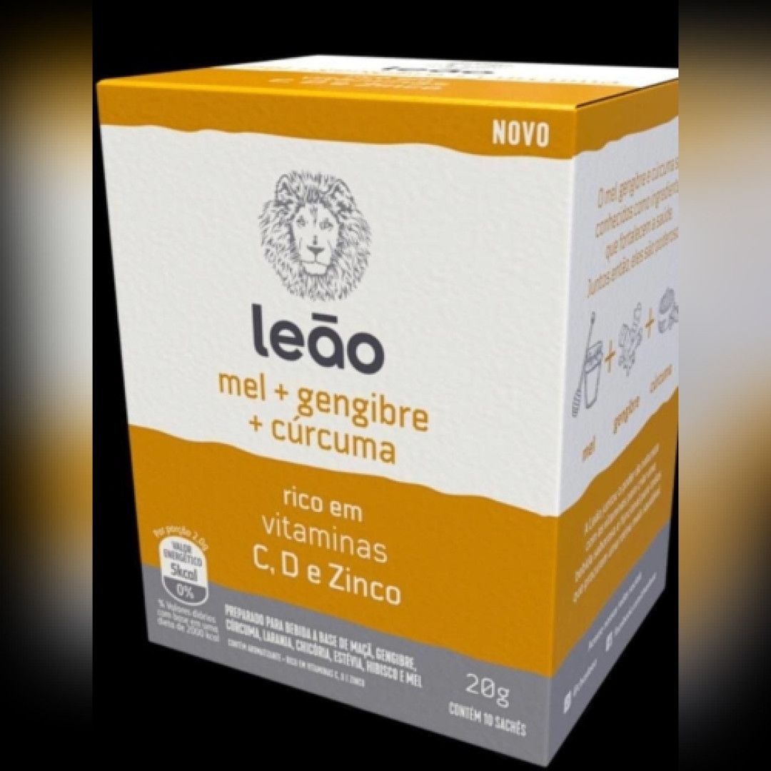 Detalhes do produto Cha Vitaminico Envelope 10Un Leao Mel.geng.c?rcum