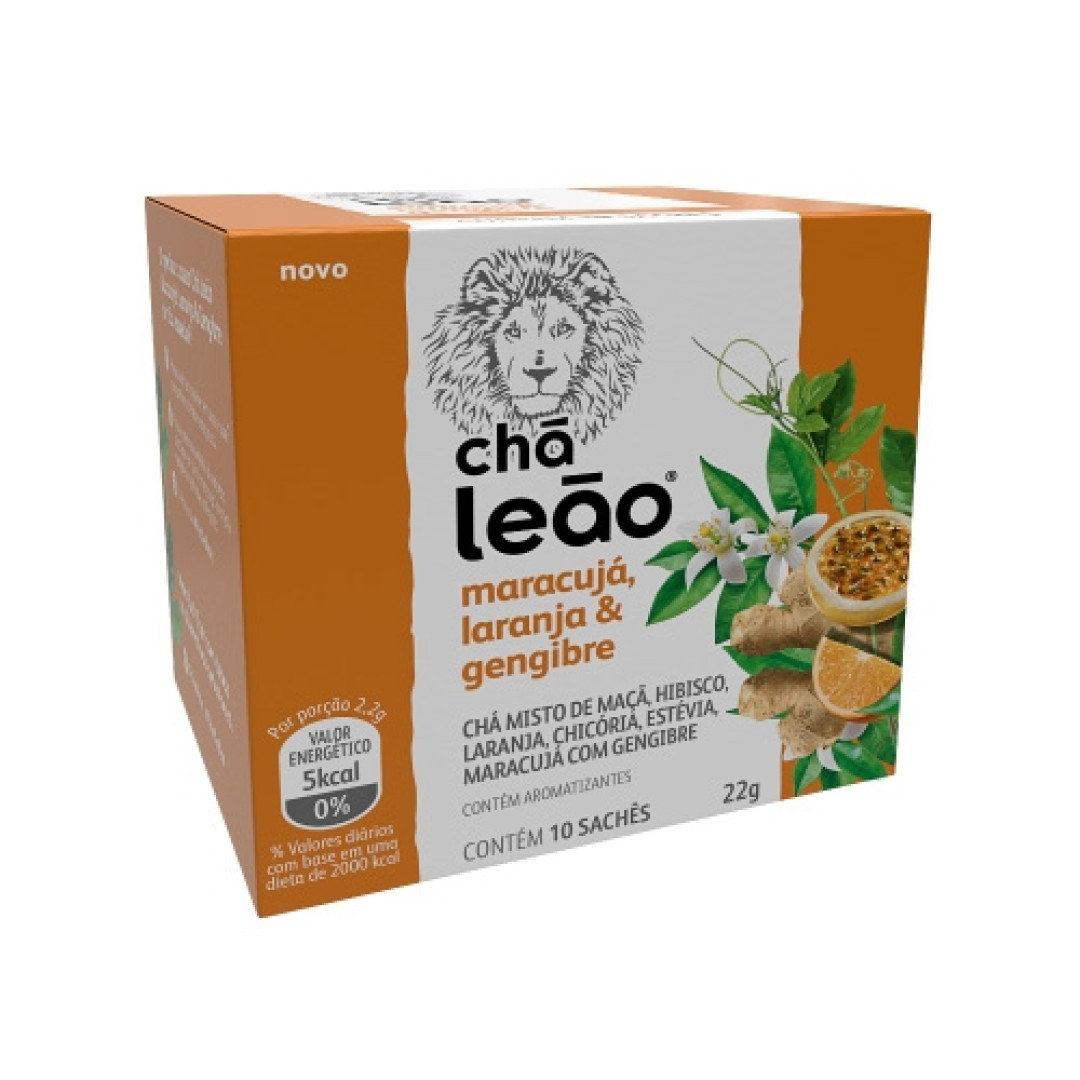 Detalhes do produto Cha Vitaminico Envelope 10Un Leao Marac.lar.gen
