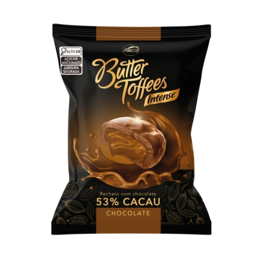 Detalhes do produto Bala Butter Toffees 53% 500Gr Arcor Chocolate