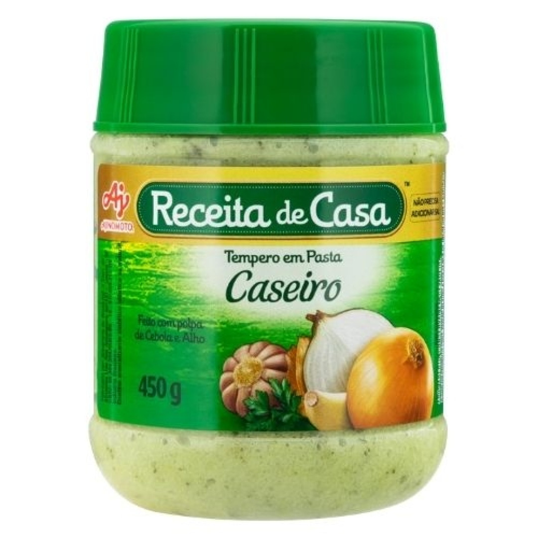 Detalhes do produto Tempero Pasta Receita Casa 450Gr Ajinomo Caseiro