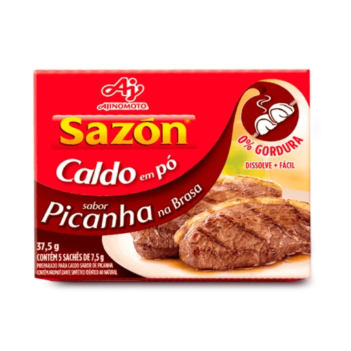 Detalhes do produto Caldo Po Sazon 32,5Gr Ajinomoto Picanha