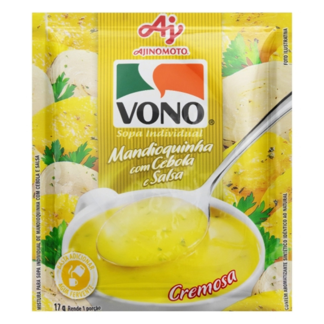 Detalhes do produto Sopa Individual Vono 17Gr Ajinomoto Mandi.ceb.sals