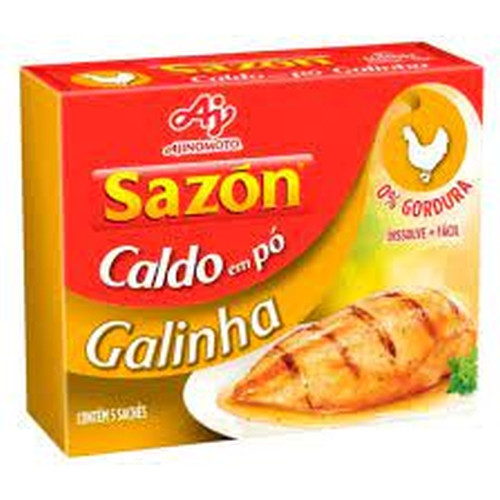 Detalhes do produto Caldo Po Sazon 32,5Gr Ajinomoto Galinha