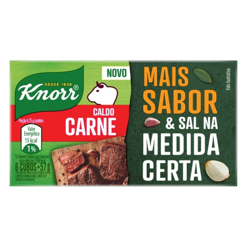 Detalhes do produto Caldo Tablete Knorr 57Gr 6Un Unilever Carne