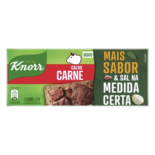 Detalhes do produto Caldo Tablete Knorr 114Gr 12Un Unilever Carne