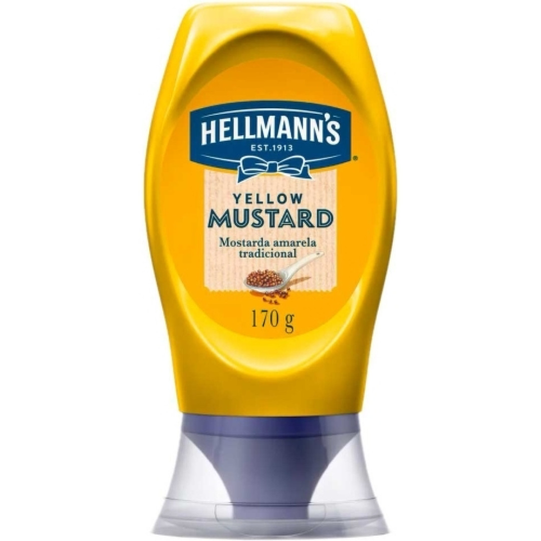 Detalhes do produto Mostarda Hellmanns 170Gr Unilever Tradicional