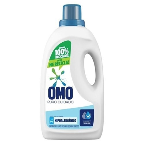 Detalhes do produto Lava Roupa Liq Omo 3Lt Unilever Puro Cuidado