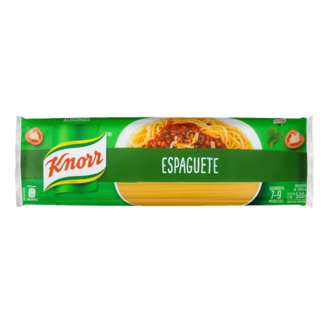 Detalhes do produto Macarrao Espaguete Knorr 500Gr Unilever .