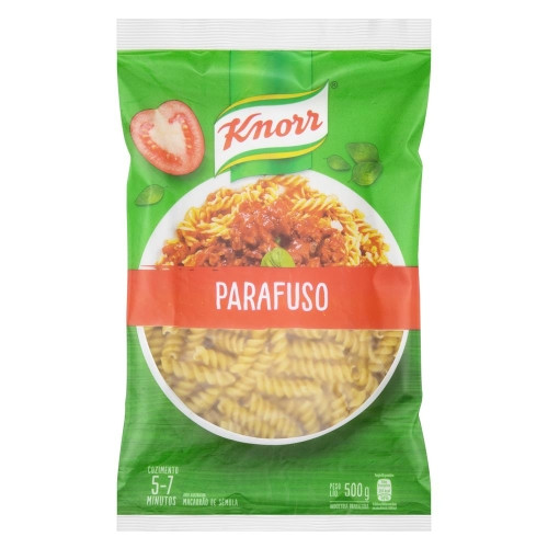 Detalhes do produto Macarrao Parafuso 500Gr Knorr .