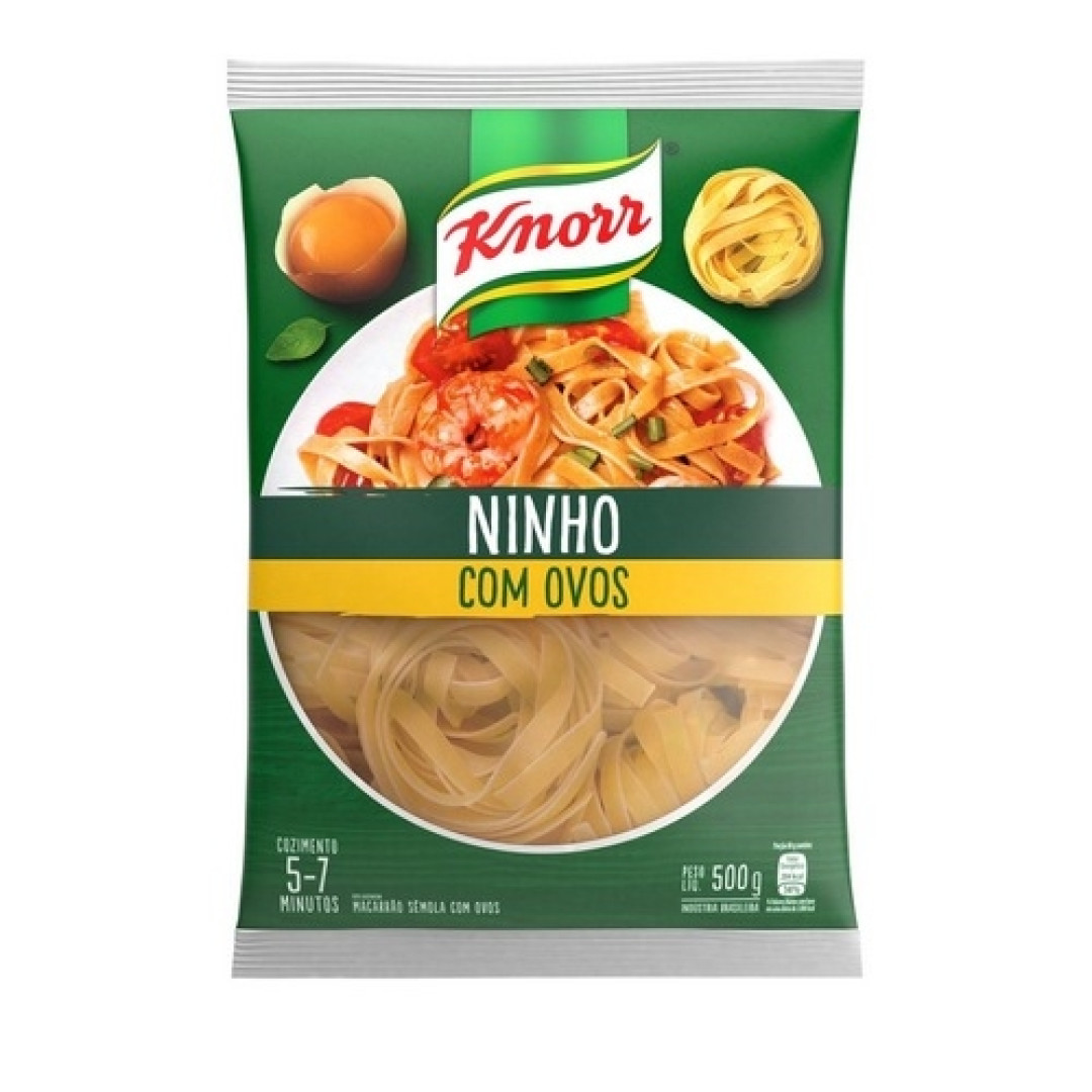 Detalhes do produto Macarrao Ninho Knorr 500Gr Unilever Com Ovos