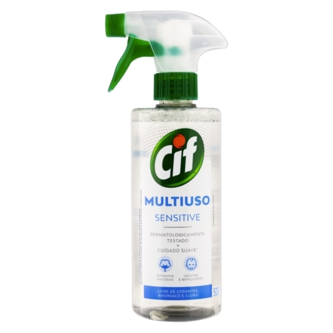 Detalhes do produto Multiuso Cif 500Ml Unilever Sensitive