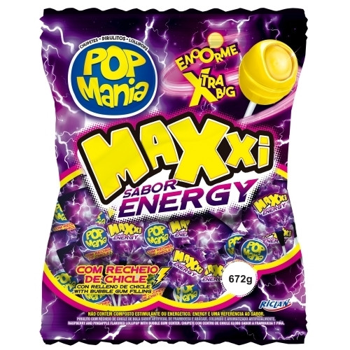 Detalhes do produto Pirl Pop Mania Maxxi Extreme 24Un Riclan Energy