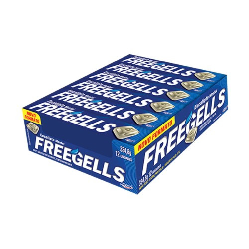 Detalhes do produto Drops Freegells 12Un Riclan Eucalipto