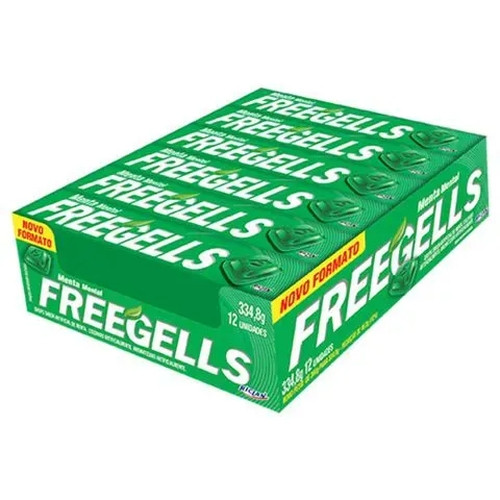 Detalhes do produto Drops Freegells 12Un Riclan Menta