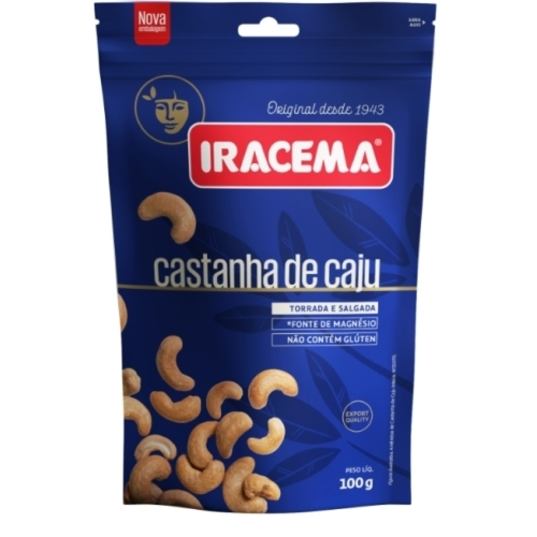 Detalhes do produto Castanha Caju 100Gr Iracema .