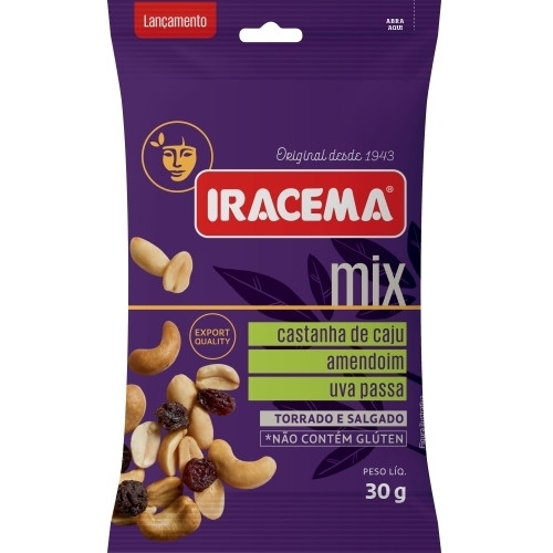 Detalhes do produto Mix Nuts 30Gr Iracema .