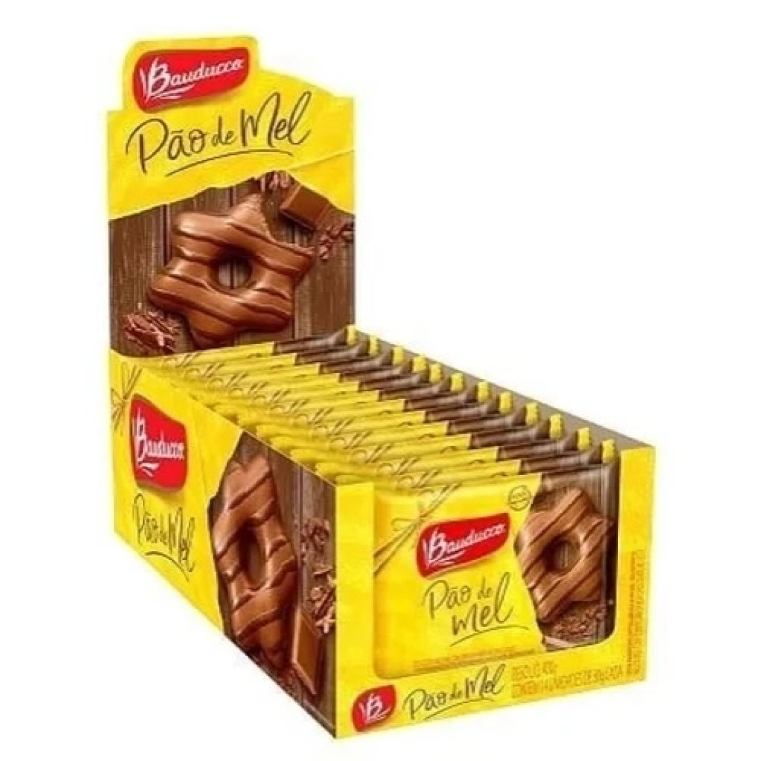 Detalhes do produto Pao Mel 30Gr Bauducco Chocolate