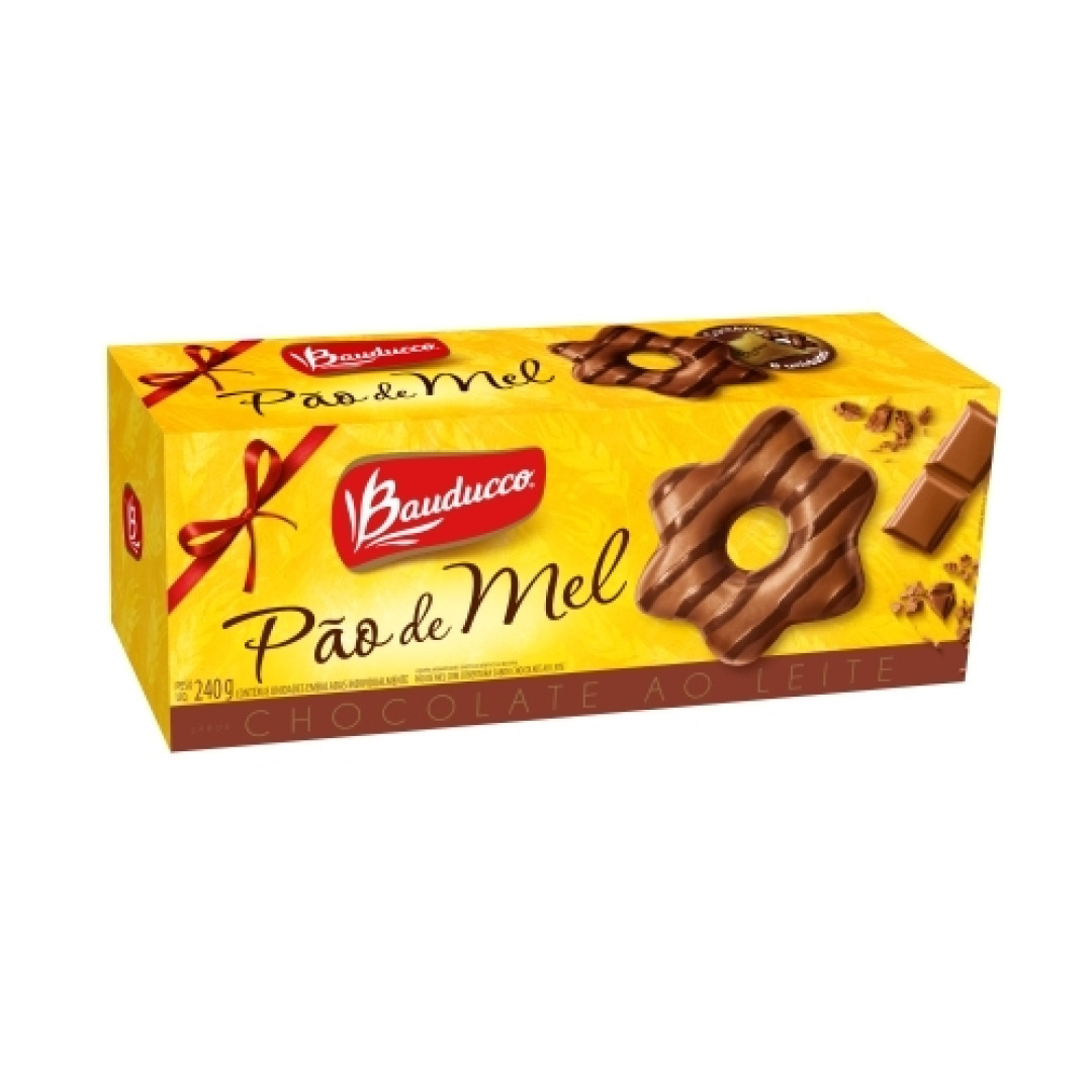 Detalhes do produto Pao Mel 240Gr Bauducco Chocolate