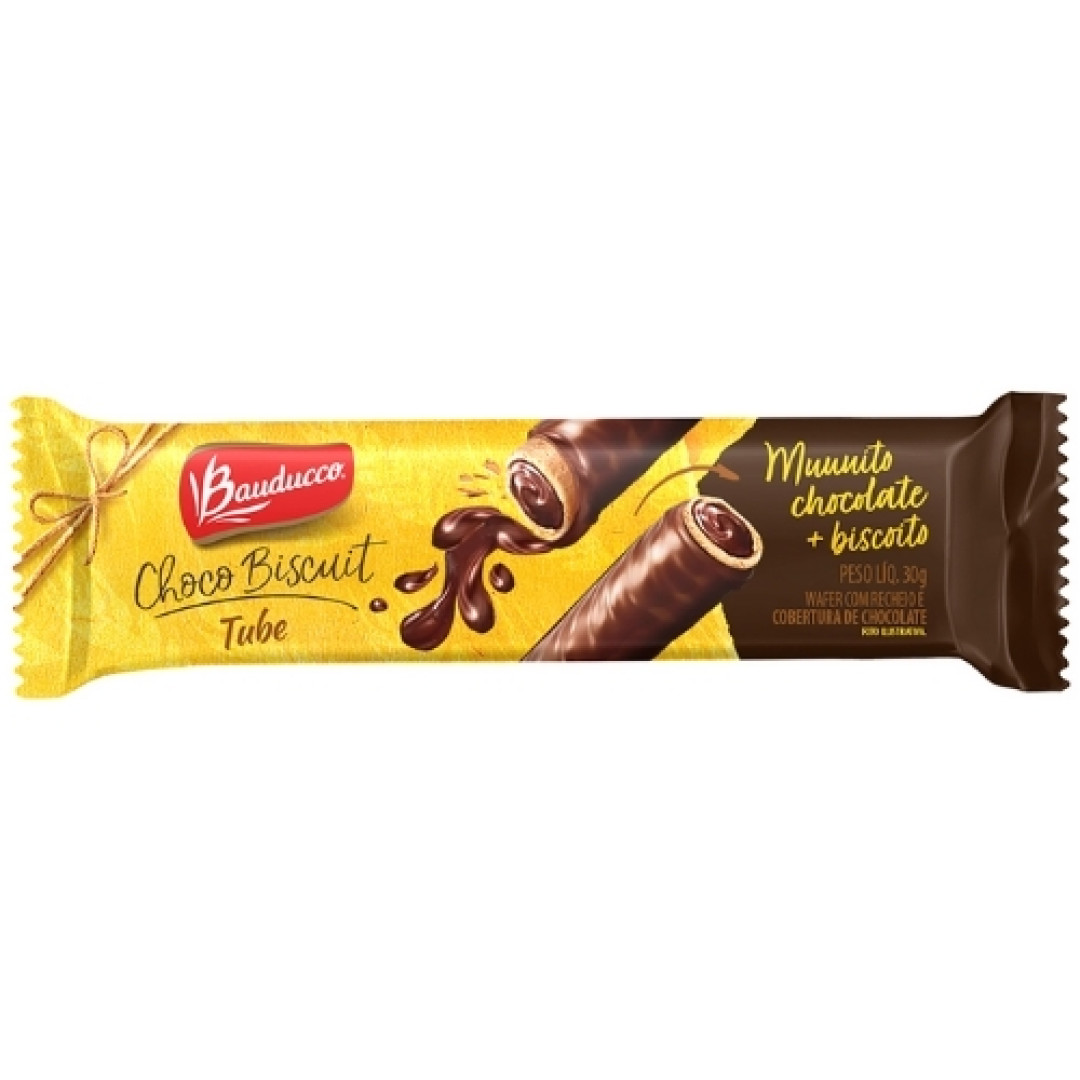Detalhes do produto Bisc Wafer Choco Biscuit Tubes 15X30Gr B Chocolate