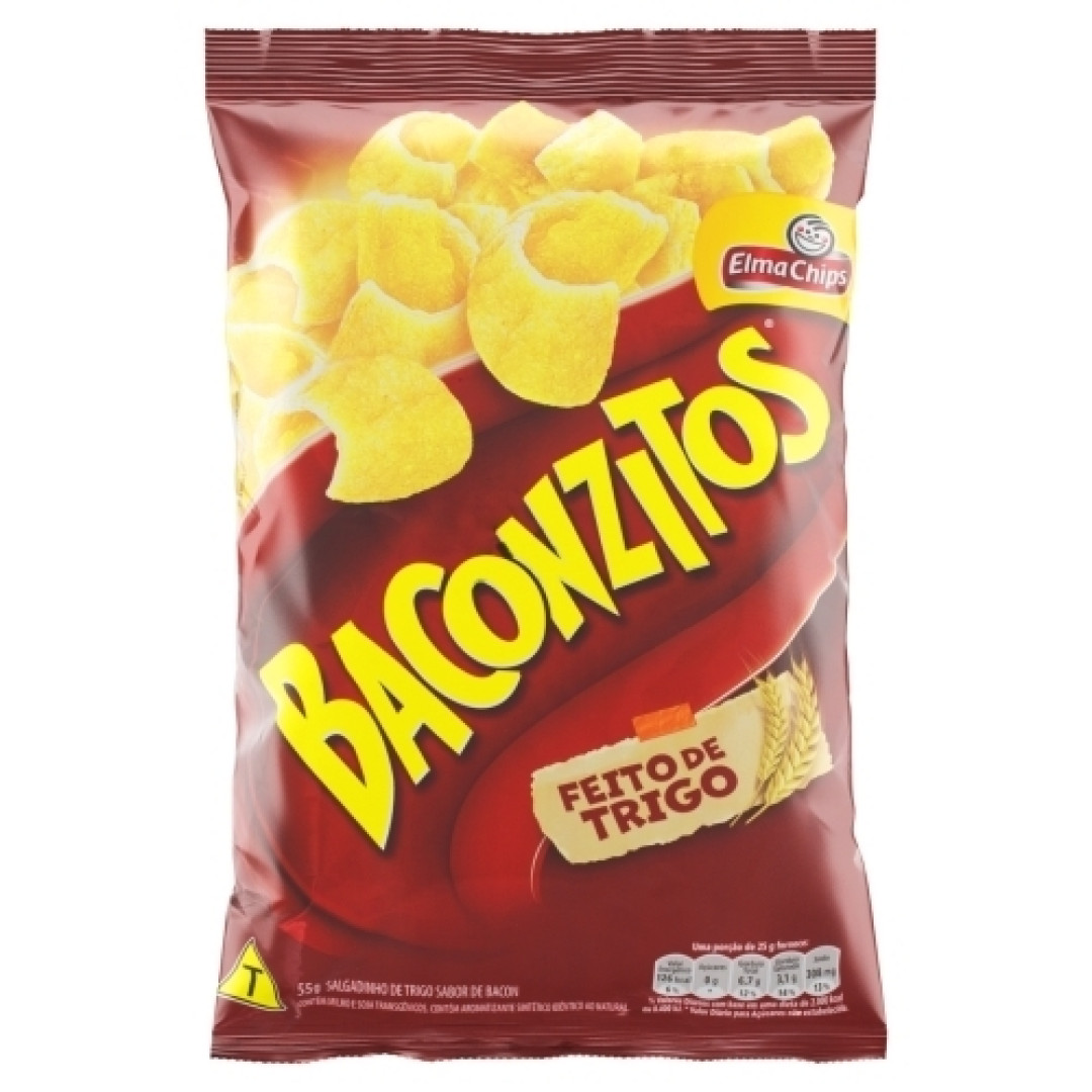 Detalhes do produto Salg Baconzitos 55Gr Elma Chips Pepsico Bacon