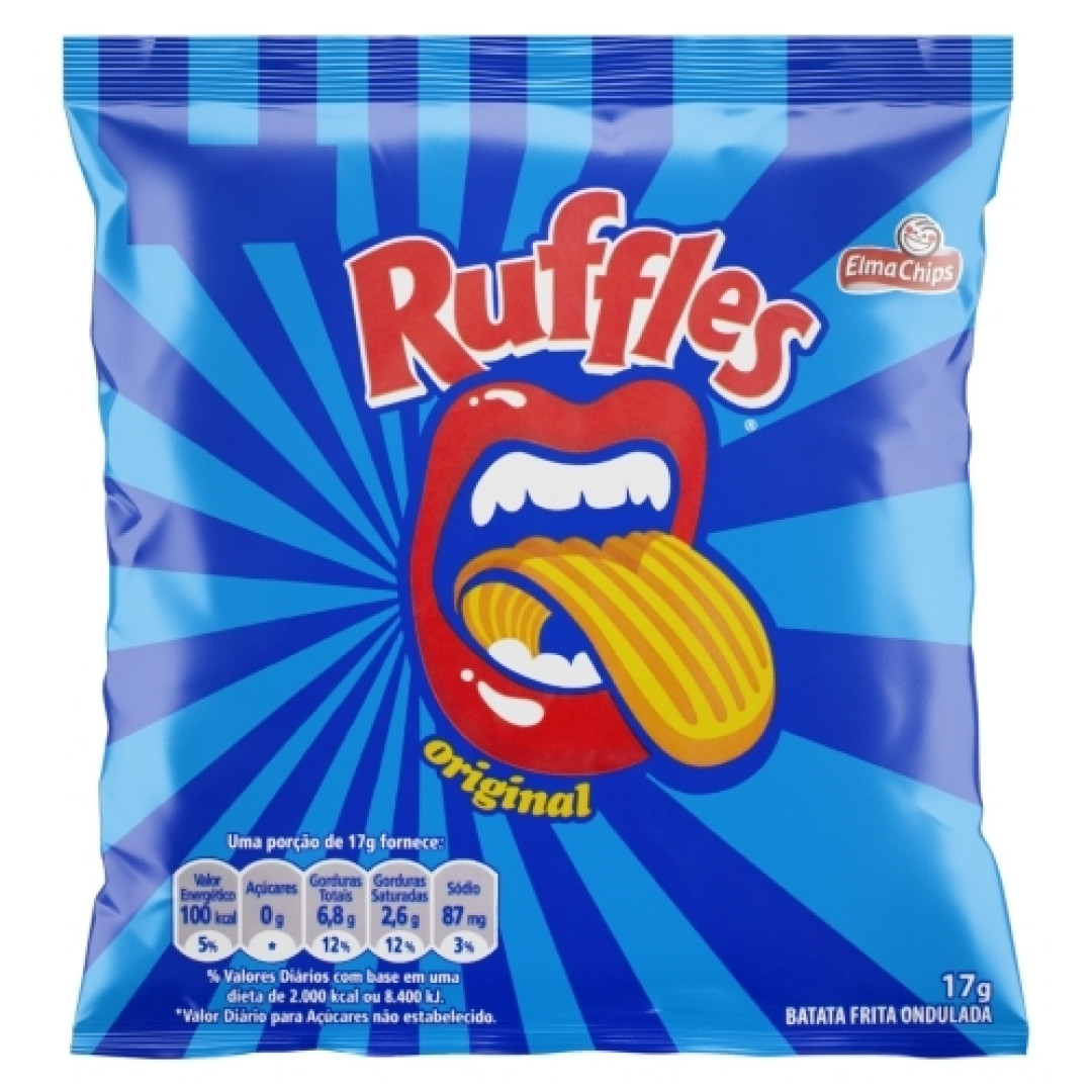 Detalhes do produto Batata Ruffles 17Gr Elma Chips Original