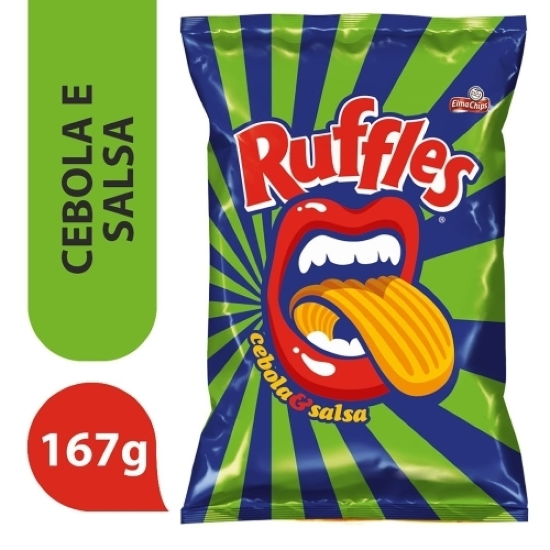 Detalhes do produto Batata Ruffles 167Gr Elma Chips Pepsico Salsa.cebola