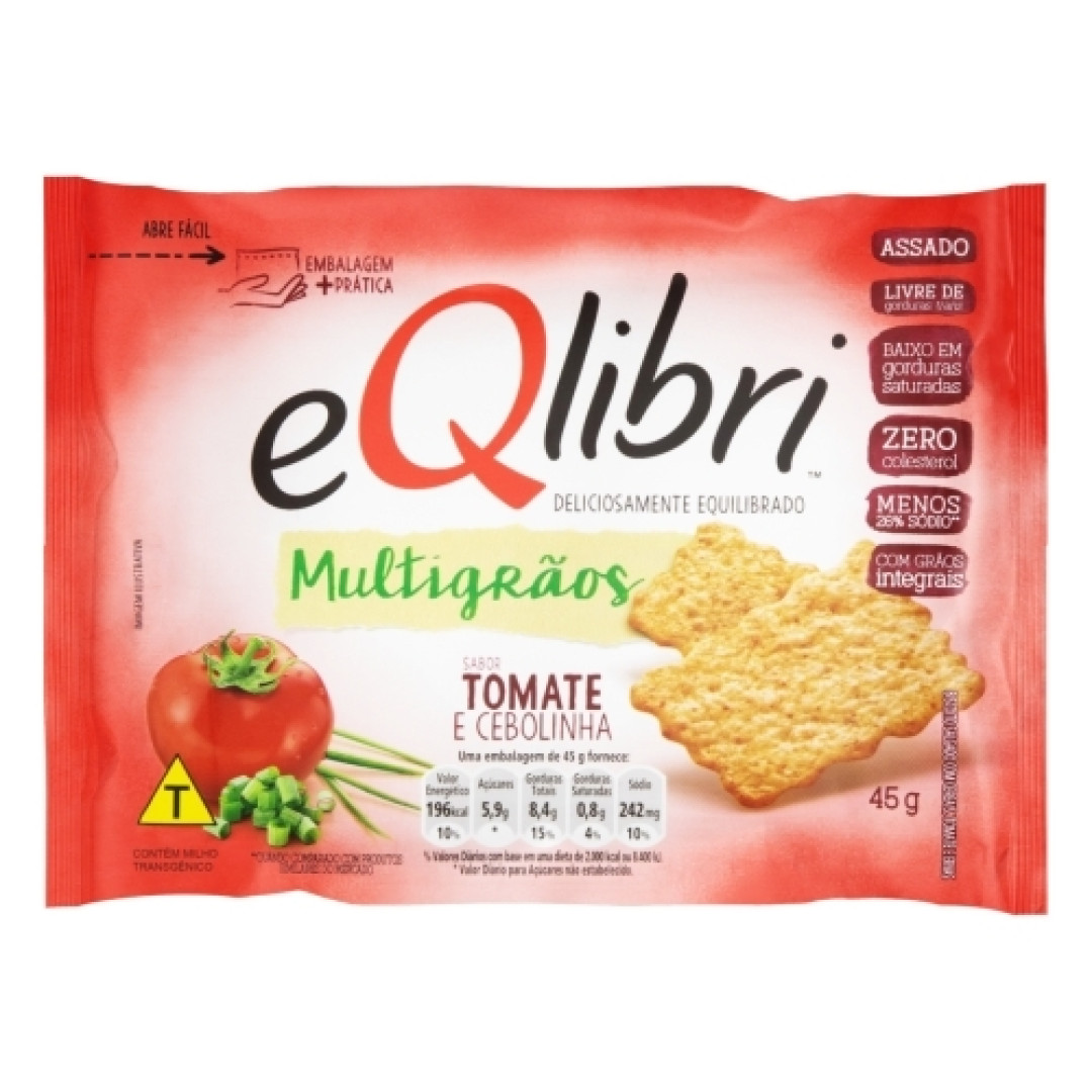 Detalhes do produto Bisc Eqlibri Multigraos 45Gr Pepsico Tomate Cebolinh