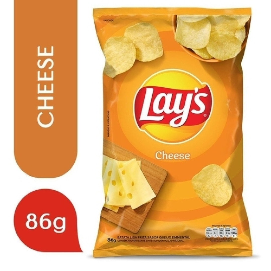 Detalhes do produto Batata Chips Lays 86Gr Pepsico Queijo