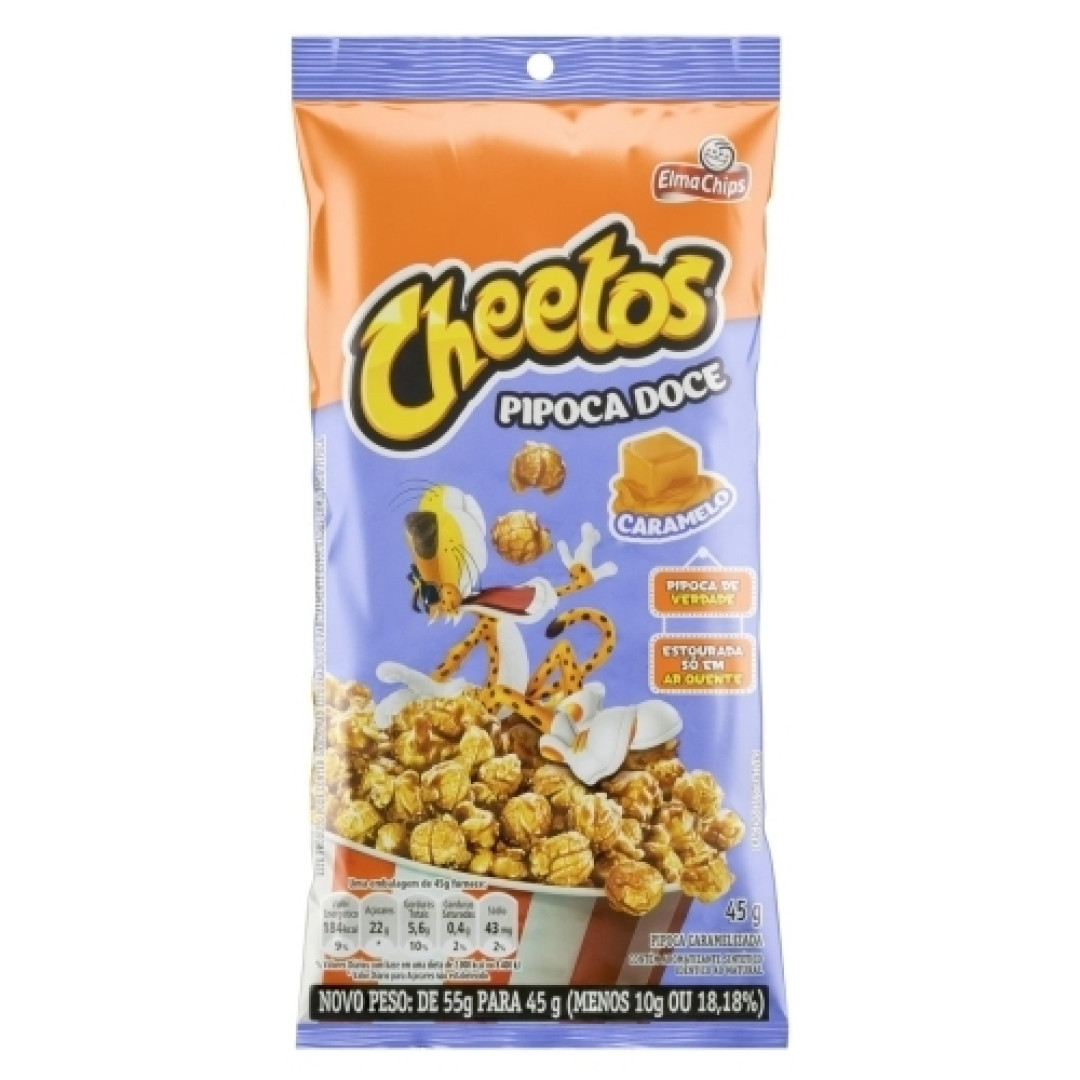 Detalhes do produto Pipoca Cheetos 45Gr Elma Chips Caramelo