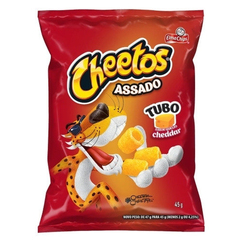Detalhes do produto Salg Cheetos Tubo 45Gr Elma Chips Pepsic Cheddar
